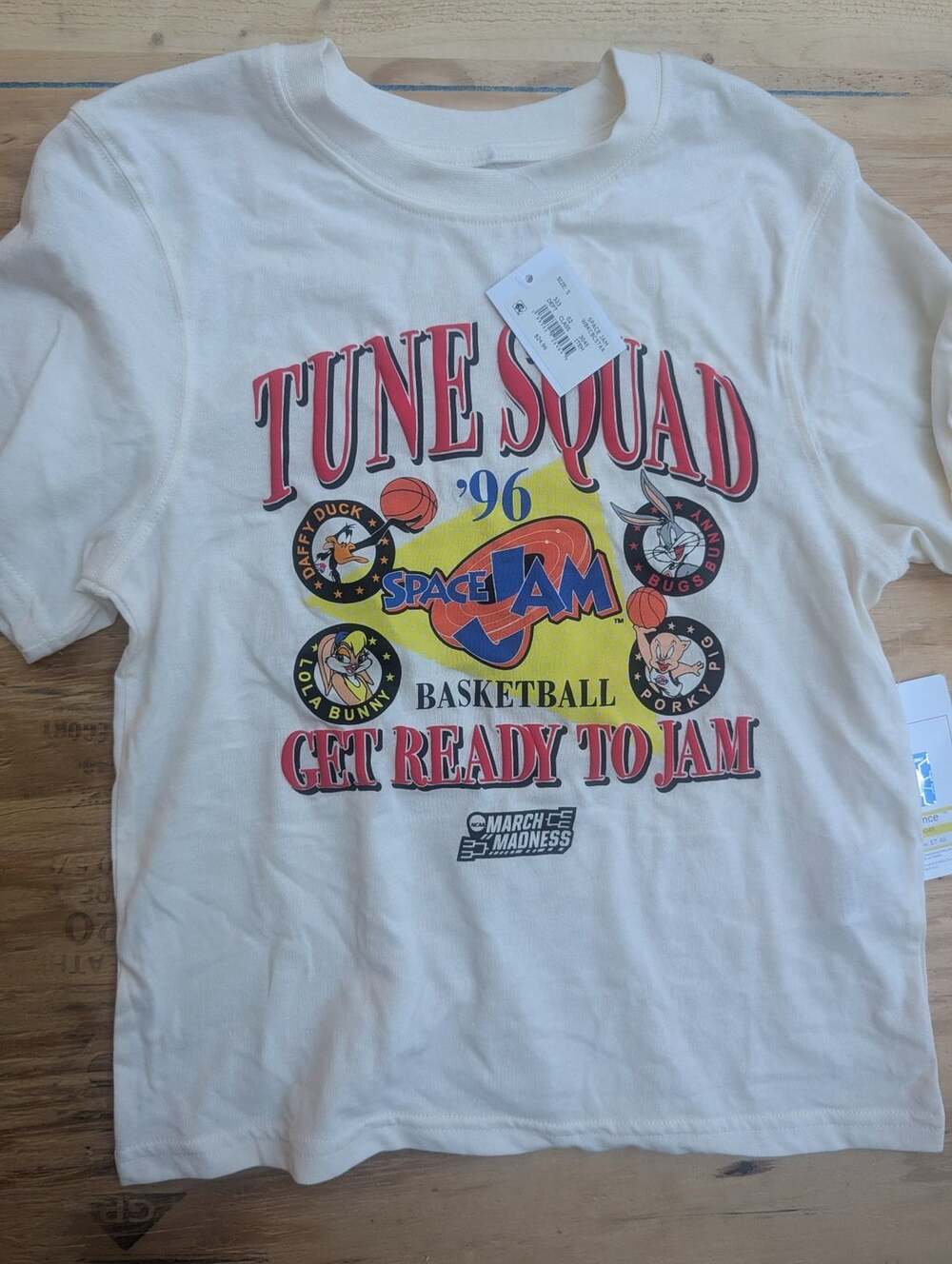 Champion Space Jam Tune Squad T-Shirt Size child M White